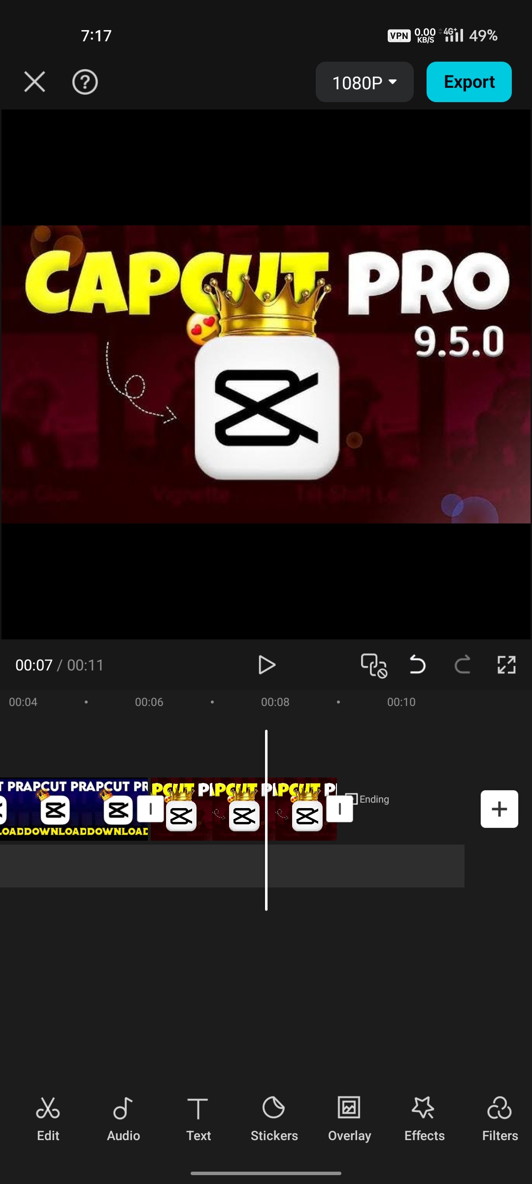CapCut Mod APK 2025 Premium Unlocked Download 4