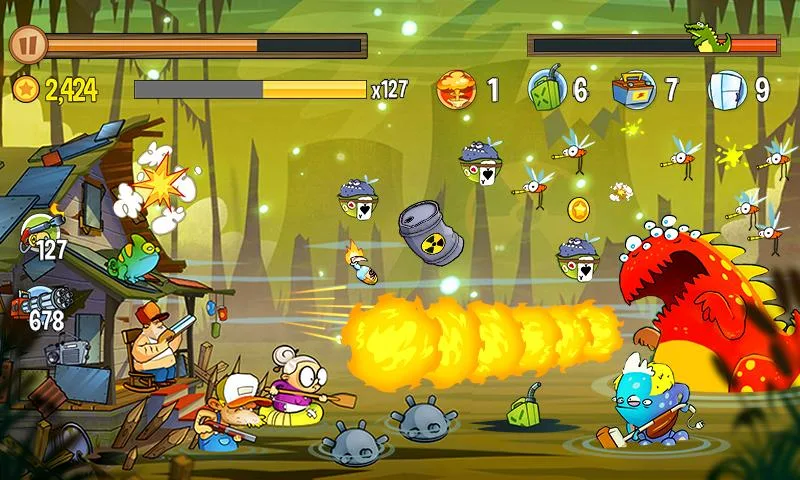 Swamp Attack Mod APK Unlimited Money 4.4.4 5