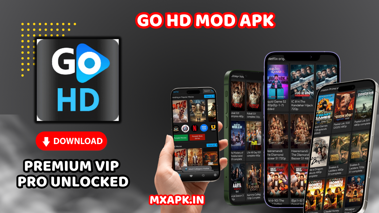 Go HD MOD APK Download (Premium Unlocked/Adfree) 1
