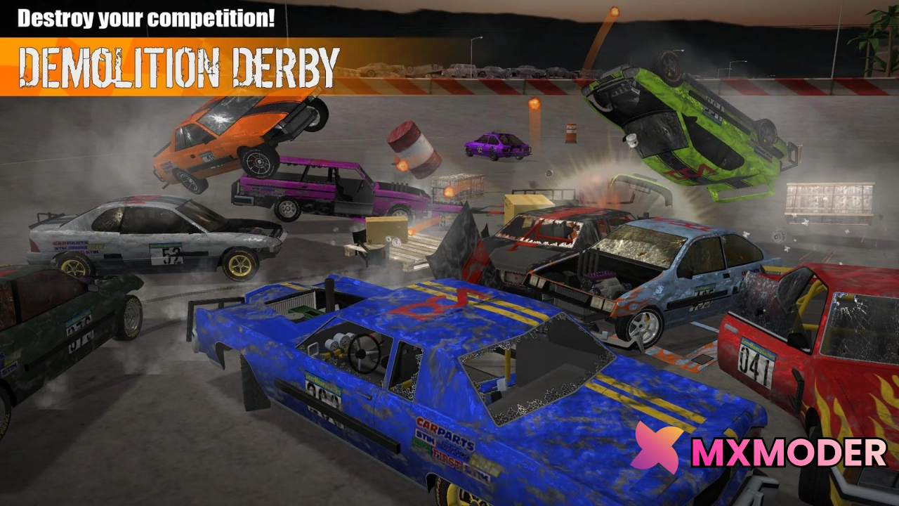 demolition derby 3 mod apk